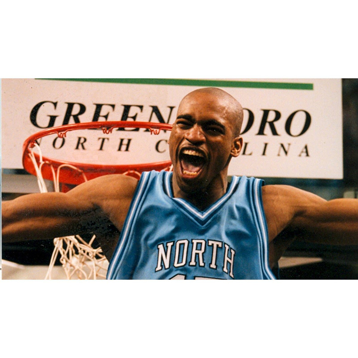 UNC North Carolina 90s Tar Heels NIKE Reversible jersey XL NCAA