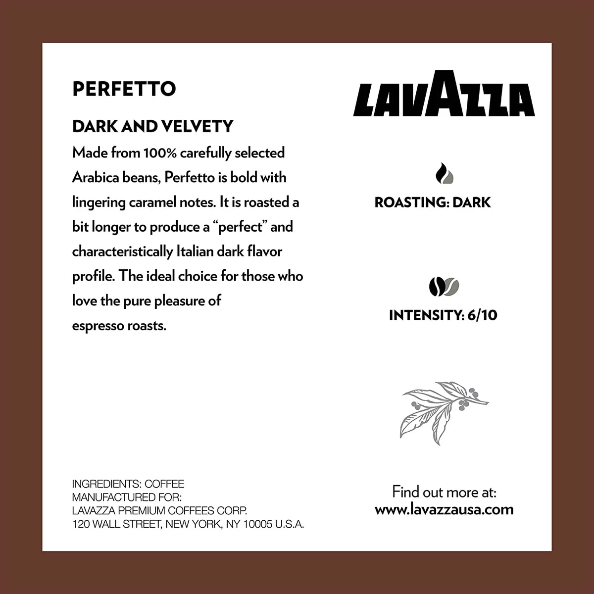 Lavazza perfetto k cups cheap