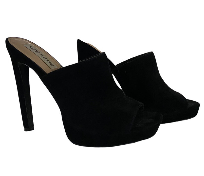 【Steve Madden】注目セール☆ダブルストラップ・フットベッド Steve Madden Lure Platform Mule | eBay