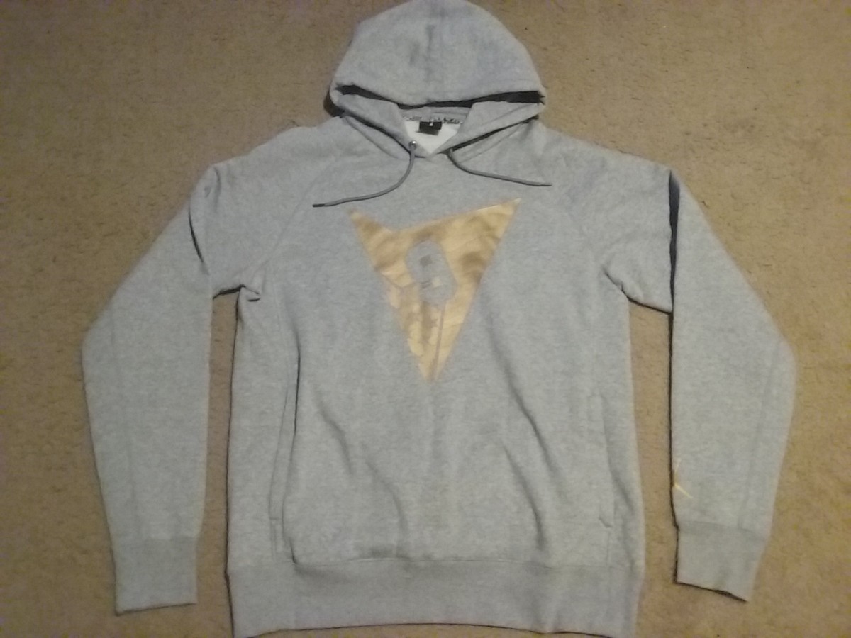 Nike Air Jordan VII Retro Pull Over Hoodie Olympic Gold Grey vi