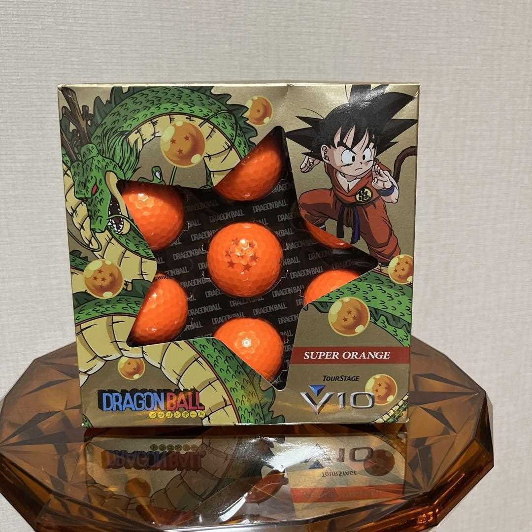 Bridgestone Tour Stage V10 Golf Ball Dragon Ball Design Super Orange  Balance New | eBay