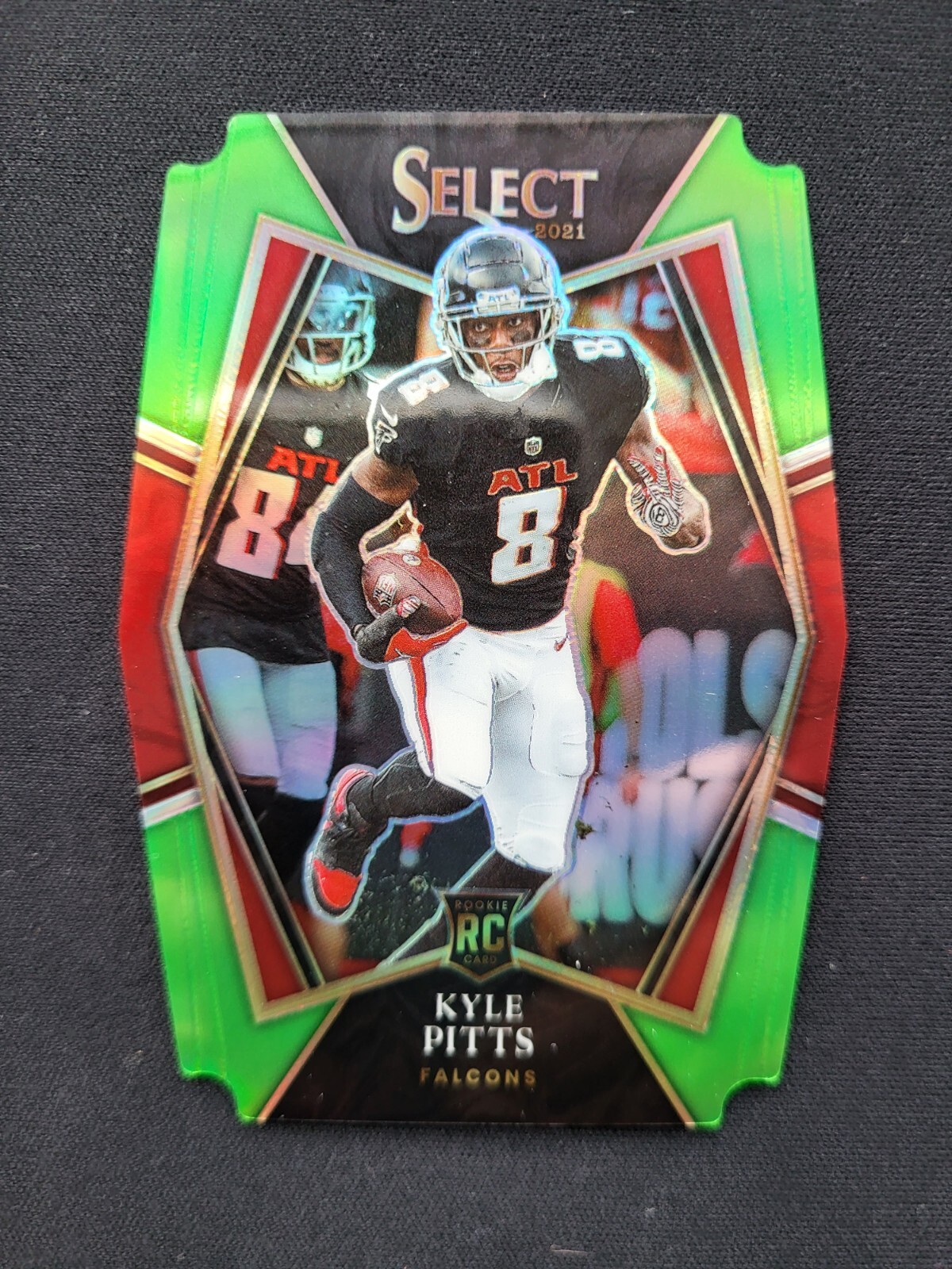 2021 Select Kyle Pitts Premier Level /349 Green Die-Cut Prizm🔥🔥🔥