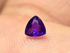 Rare Faceted Fluorescent Hackmanite Gemstone Phosphorescent Deep Color Change