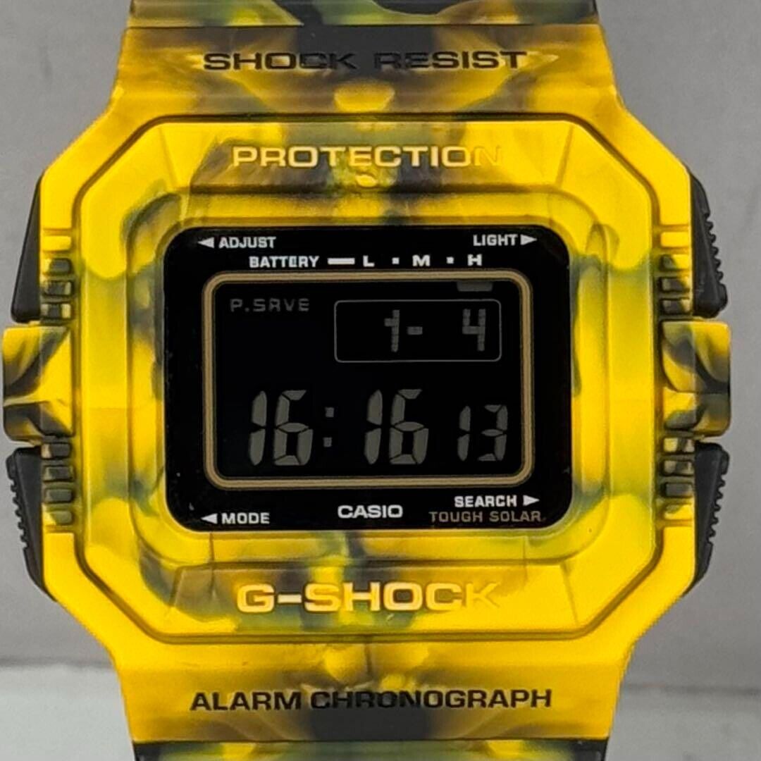 CASIO G-SHOCK G-5500JC Jam'in Color Yellow × Black Tough CASIO G-SHOCK G-5500JC Jam'in Color Yellow × Black Tough