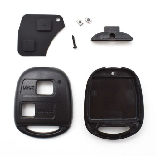 For Toyota Prado Rav4 Corolla Tarago Kluger Remote Key Shell Case Pad Switch/Fob - Picture 5 of 6