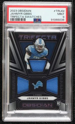 2023 Panini Obsidian Jahmyr Gibbs #TRI-JGI