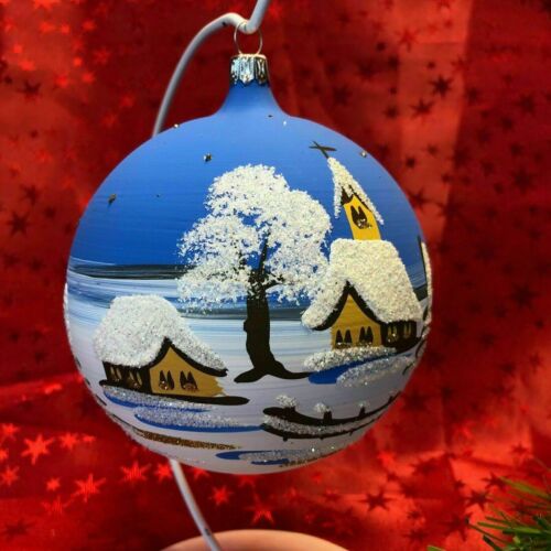 Christbaumkugel "Medium" Glaskugel Weihnachtskugel Baumbehang Handarbeit Lauscha - Bild 13 von 40