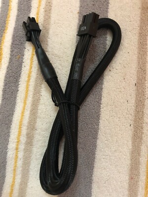 1x EVGA Supernova 1000 P2 G5 8 PIN TO 8 pin( 6+2) PCI-E VGA Power  Cable,ORIGIN 