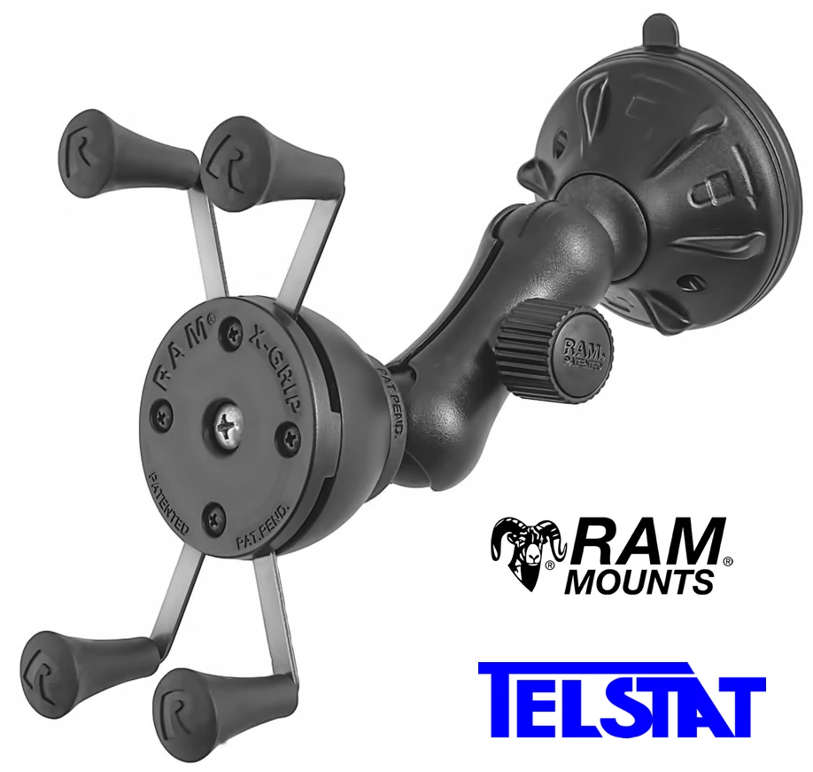 RAM Car Mount for iPhone 15 Pro Max, Pixel 8 Pro Samsung S23+ RAP-B-166-2-UN10U - Image 3 of 4