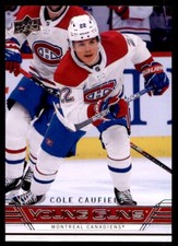 2021-22 UPPER DECK YOUNG GUNS RETRO 06-07 EXTENDED COLE CAUFIELD ROOKIE MONTREAL