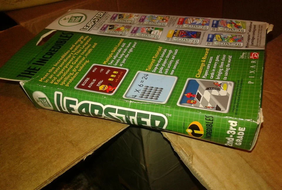 Libros educativos LeapFrog LeapPad Leap Pad: Los Increíbles ¡¡Nuevo!! Nunca abierto Foto 3 de 4