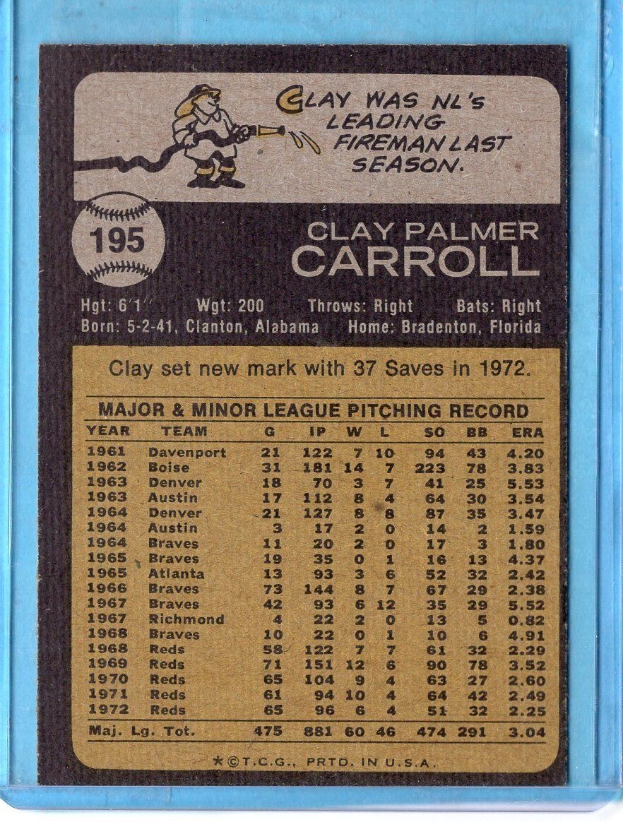 1973 TOPPS BASEBALL CARDS - PICK YOUR  FAVORITE 1-199 - Picture 372 of 380