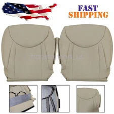 Driver&Passenger  Bottom Perforated Leather Cover Tan For 2001-2006 Lexus LS430