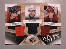 VERY RARE ! 08-09 SPX WINNING TRIOS JERSEYs BACKSTROM-GAGNER-MUELLER 36/99 !!