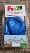 Protex Paws BLUE MEDIUM Rubber Dog Boots 12 PACK