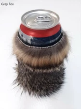 Natural Fur Can Holder