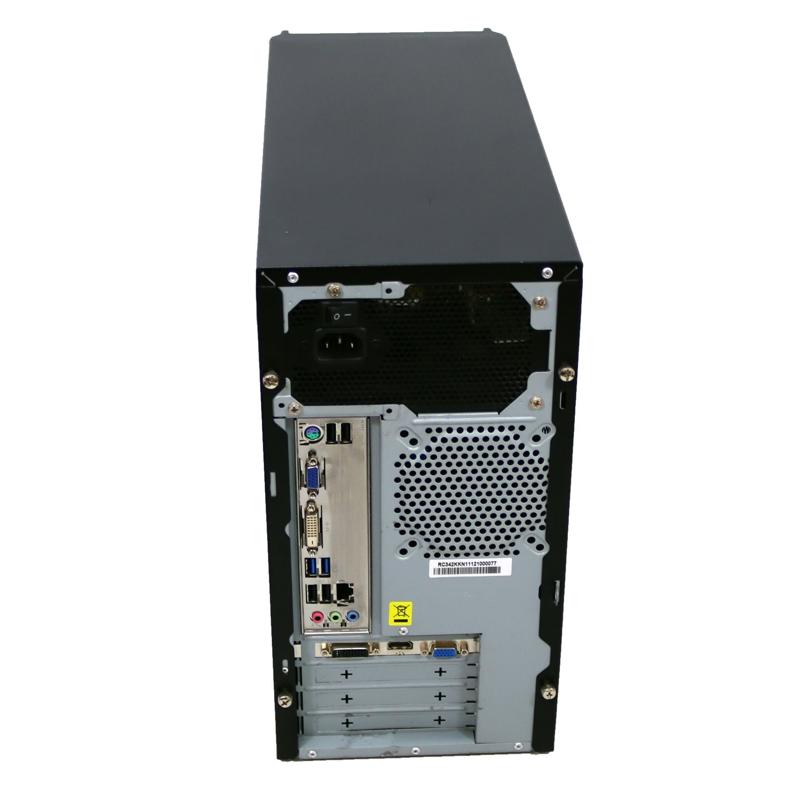 PC Custom Build Cooler Master Case Intel i3-2100/3.10GHz/4GB/500GB/Win 10 Pro - Picture 4 of 8
