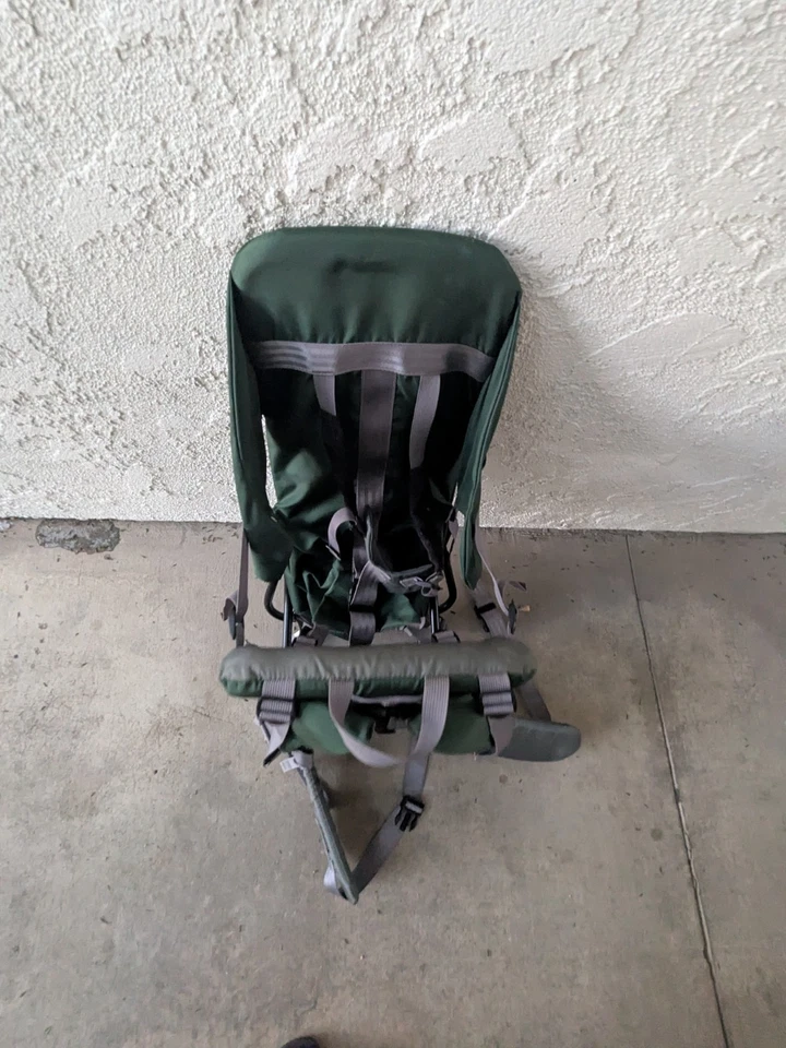 L.L. Bean складной рюкзак детский перевозчик туристическая сумка зеленый - Изображение 3 из 3