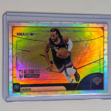 Topps NBA Hoops 2024-25 Jalen Brunson All-Star Hologram Knicks #278