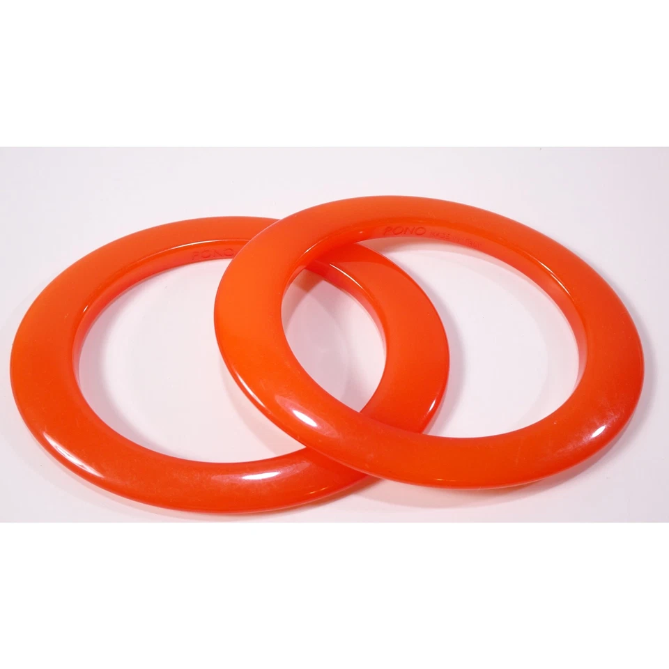 Brazalete Brazalete Ovalado Elíptico Granito Pono by Joan Goodman Nuevo sin Etiquetas 198 Rojo Foto 3 de 4