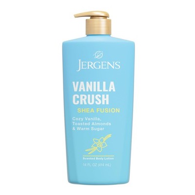 Jergens Shea Fusion Vanilla Crush Body Lotion, 14 Fl Oz (Pack of 1) 