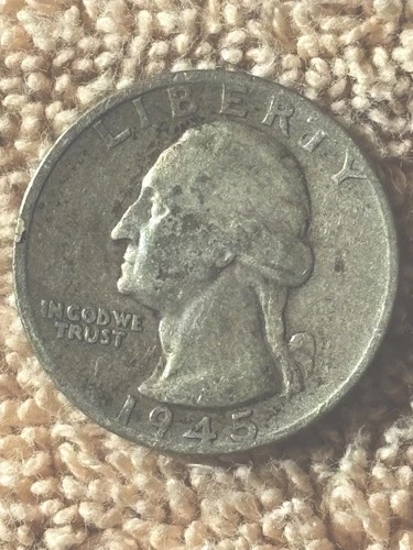 1945-S Washington Quarter Silver 25C Circulated Business Strike Uncertified (50)