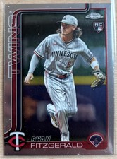 Topps Chrome 2025 Update Series Ryan Fitzgerald #USC8 Baseball Card - RC
