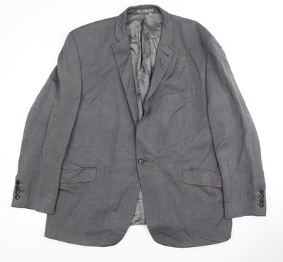 Anzugjacke Herren UK Größe 46 Jasper Conran Regular Grau