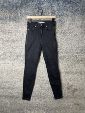 AYR The Riser Black High Rise Skinny Pants Size W 28 L 28