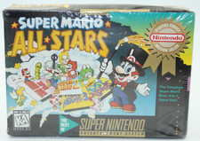 Super Mario All-Stars SNES Factory Sealed NEW Players Choice Rare Authentic