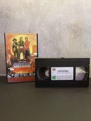 John Fords Cheyenne / (1964) James Stewart / VHS Kassette /