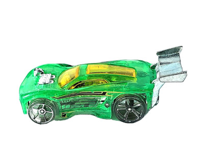 Hot Wheels Neon Green Transparent 1:64 Loose Paradign Shift Rare