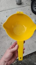 Vintage Tupperware Strainer Colander YELLOW, ...