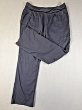 Purple Label Healing Hands Unisex Medical Scrub Pants Navy Size L Knit 9133