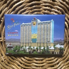 Vintage River Palms Laughlin Nevada Collectible Refrigerator Travel Magnet
