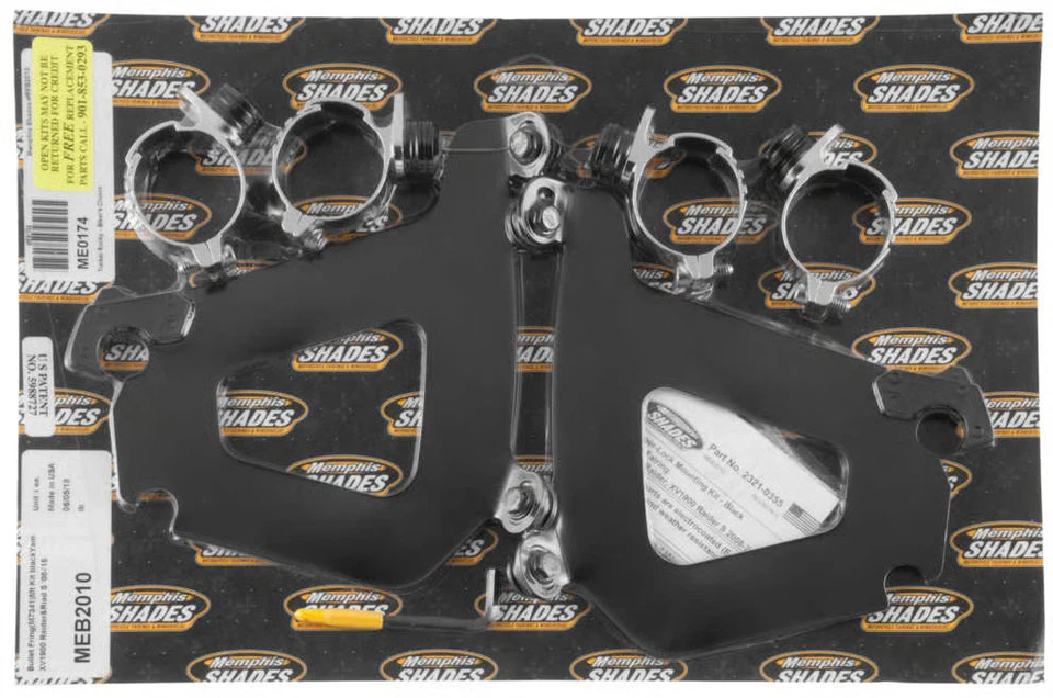 Kit de montaje Memphis Shades Trigger-Lock para carenado Bullet - negro MEB2010 Foto 2 de 4
