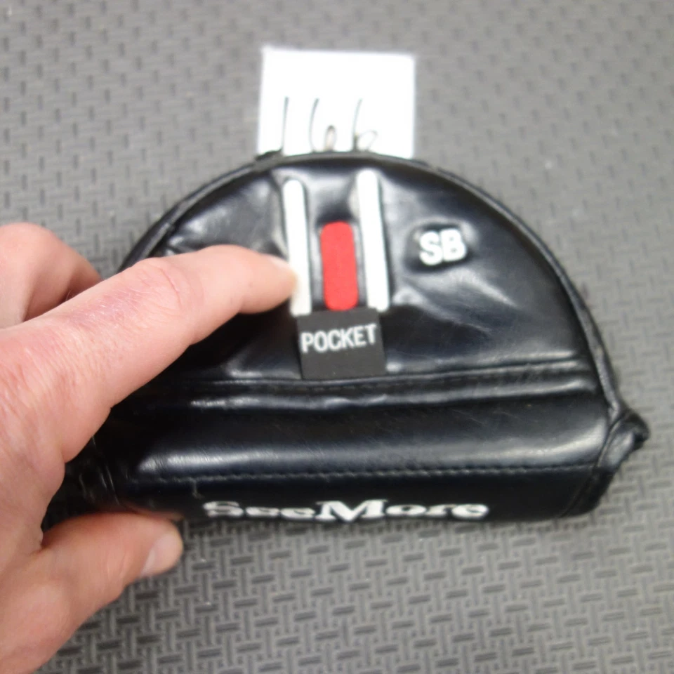 SEEMORE SB Bolsillo Mazo Putter Cabeza Cubierta Envío Rápido 251107 Magnético Foto 3 de 4