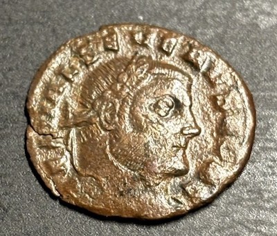 Severus II as Caesar AD 305-306 Genio Popvli Romani on reverse Siscia Mint VF