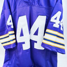 Chuck Foreman Autographed Minnesota Vikings #44 Football Jersey Beckett COA