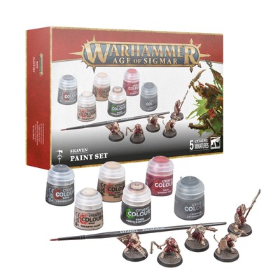 Warhammer Age of Sigmar Skaven + Paint Set - Starter Kit