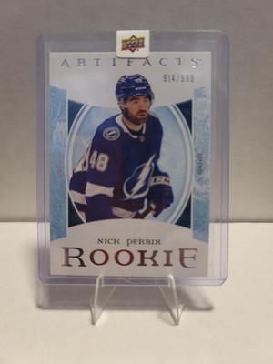2022-23 UD Artifacts Nick Perbix Rookie #227 914/999 Lightning RC