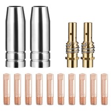 MIG Welding Torch Kit 0.035" Tip Nozzle Diffuser MIG Torch Welding Accessory Kit