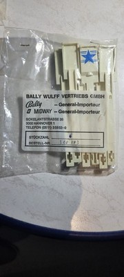 ''Blue Star'' Targets 6x Bally/Midway Solid State-Pinball - Flipper / NEU und OVP!
