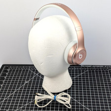 Beats Solo2 Wireless On-Ear Headphones TESTED Rose Gold  White Model B0534