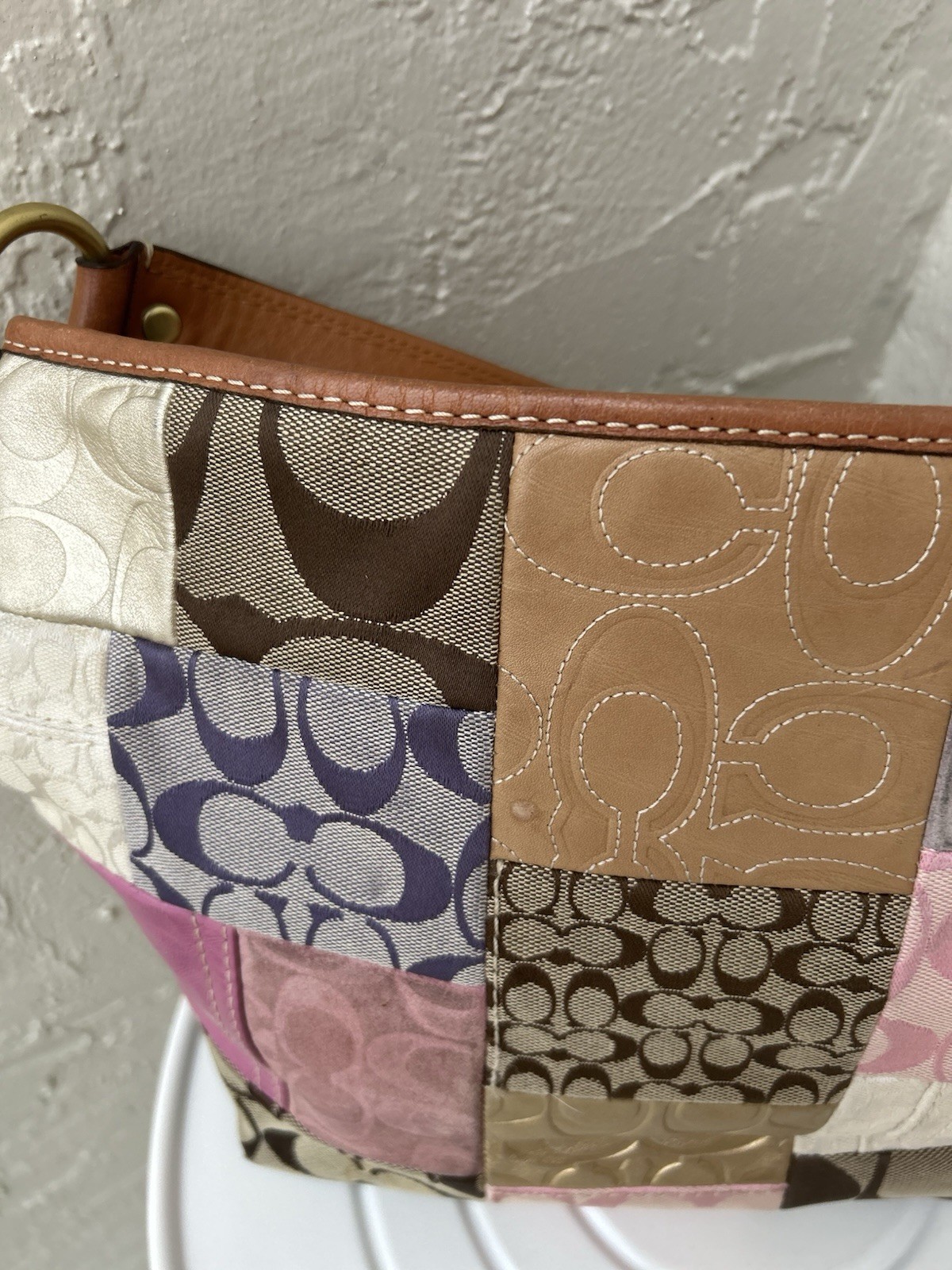 Coach patchwork Tote Bag From 2008 - image 10