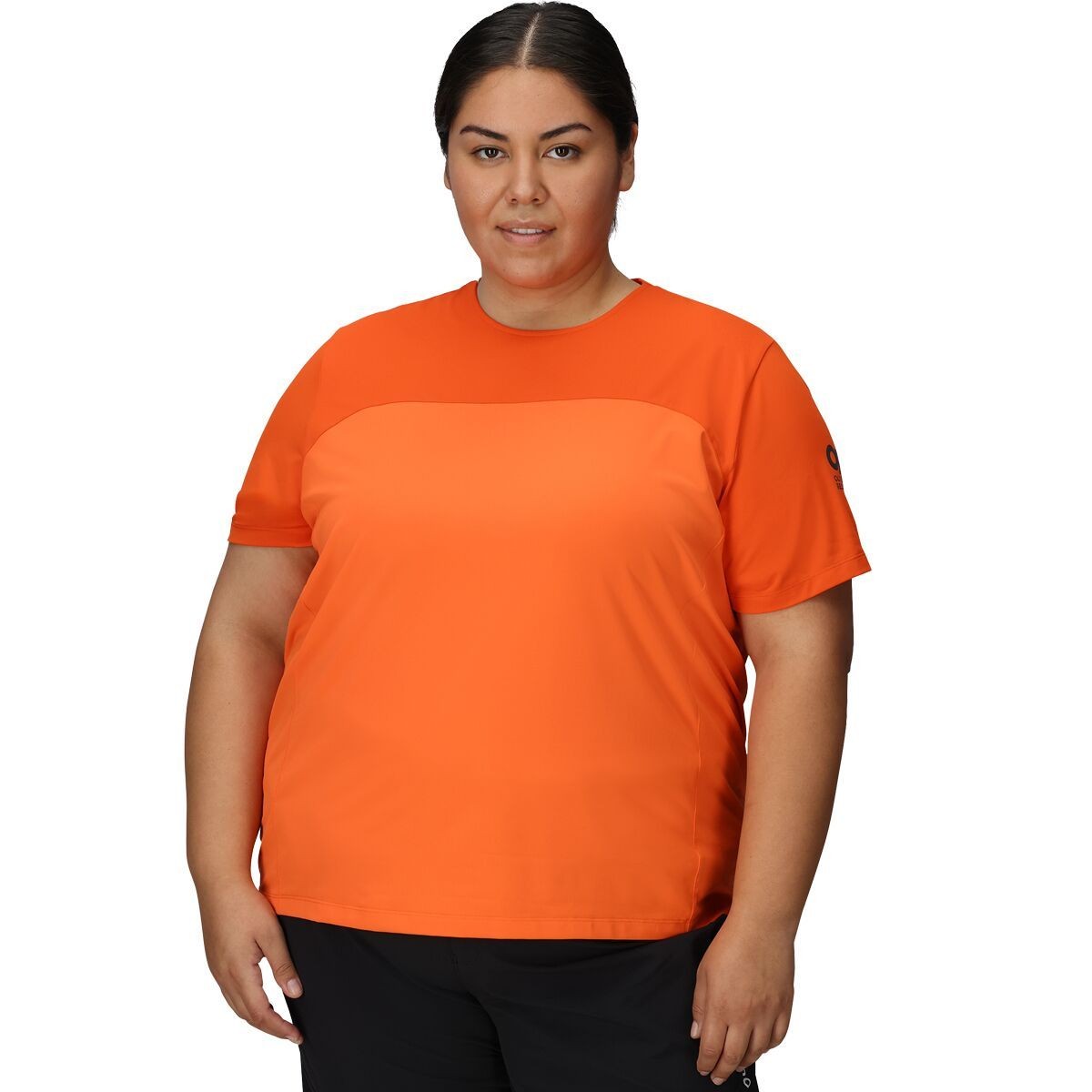 Трикотаж свободного кроя с коротким рукавом Outdoor Research - Плюс - Женская модель Spice/Zest, 1X