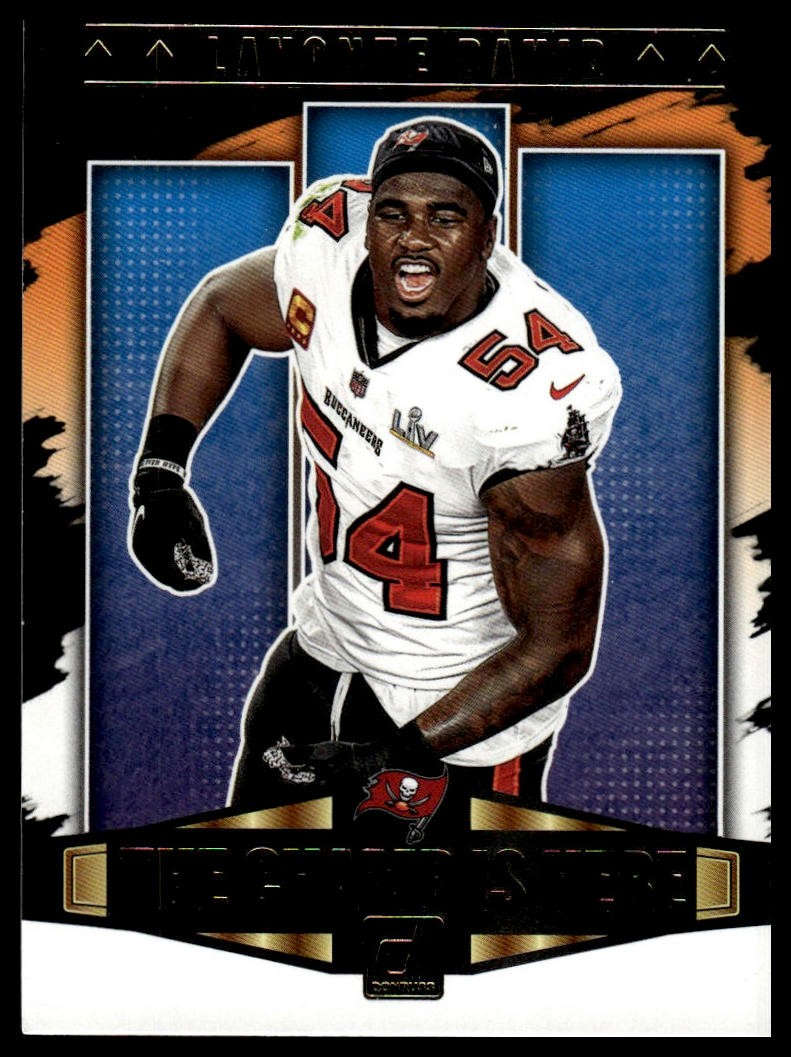 2021 Donruss Lavonte David #CIH-15 The Champ Is Here