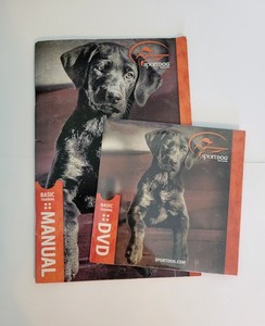Sportdog Brand Dog Training Manual And DVD Combo