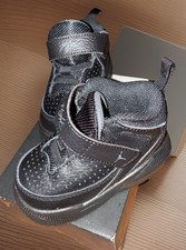 Nike Air Jordan Flight Toddler Shoes Size US 4C Black Strap NEW w/ Box