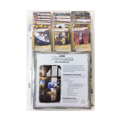 FFG Android Netrunner LCG Data & Destiny Erweiterungstasche NM